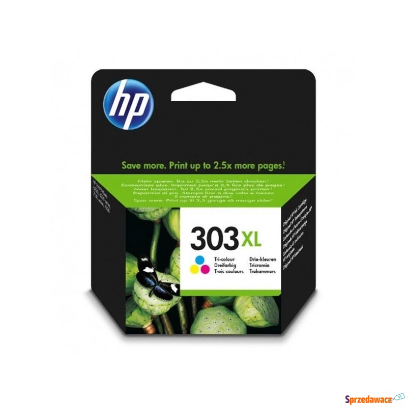HP oryginalny ink T6N03AE, HP 303XL, color, 415s,... - Tusze, tonery - Domaszowice