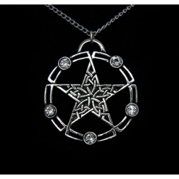 Celtic pentagram, seria: pentagramy - naszyjnik
