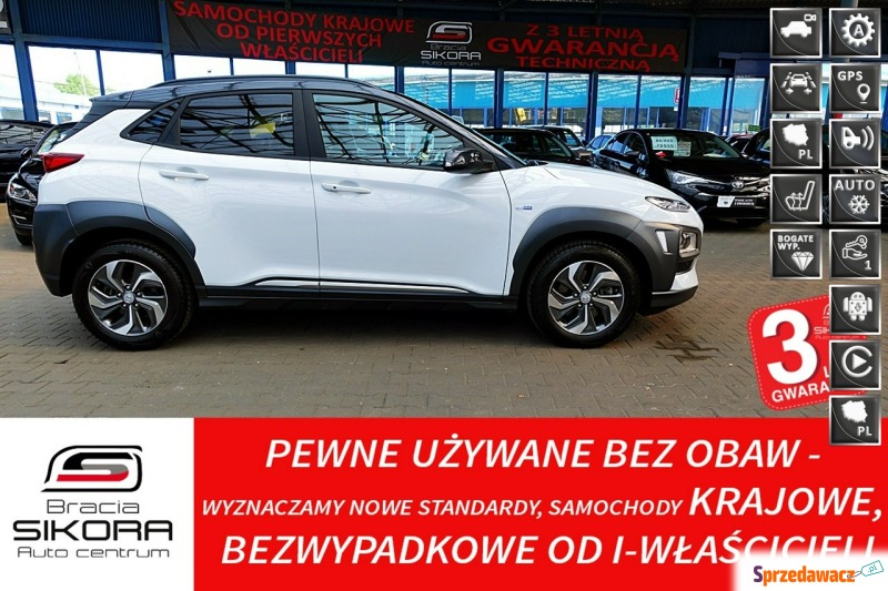 Hyundai Kona  SUV 2021,  1.6 hybryda - Na sprzedaż za 104 900 zł - Mysłowice