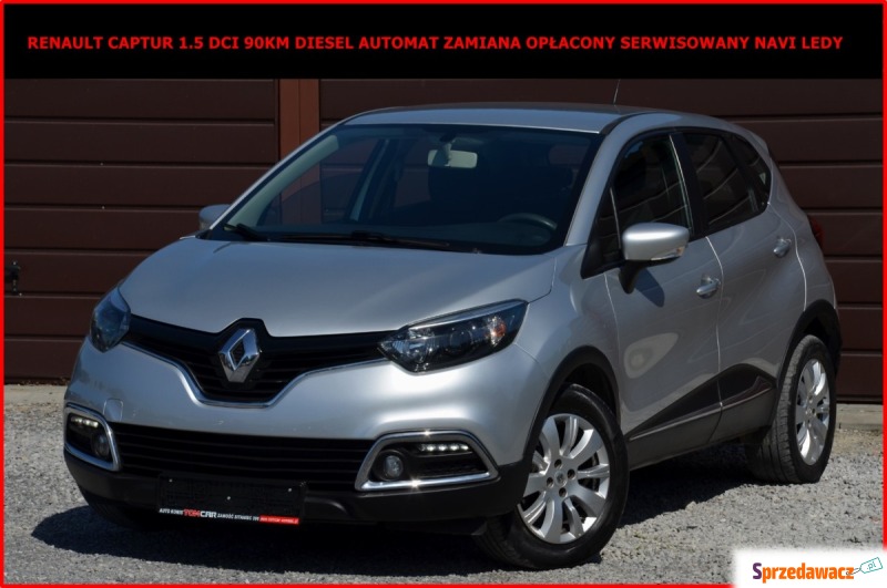 Renault Captur  SUV 2015,  1.5 diesel - Na sprzedaż za 40 900 zł - Zamość