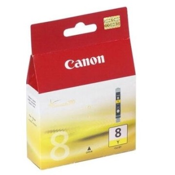 Tusz Oryginalny Canon CLI-8 Y (0623B001) (Żółty) - DARMOWA DOSTAWA w 24h