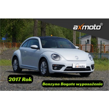 Volkswagen Beetle - 2017 Rok R-Line Skórzana Tapicerka Czarny Dach Klima