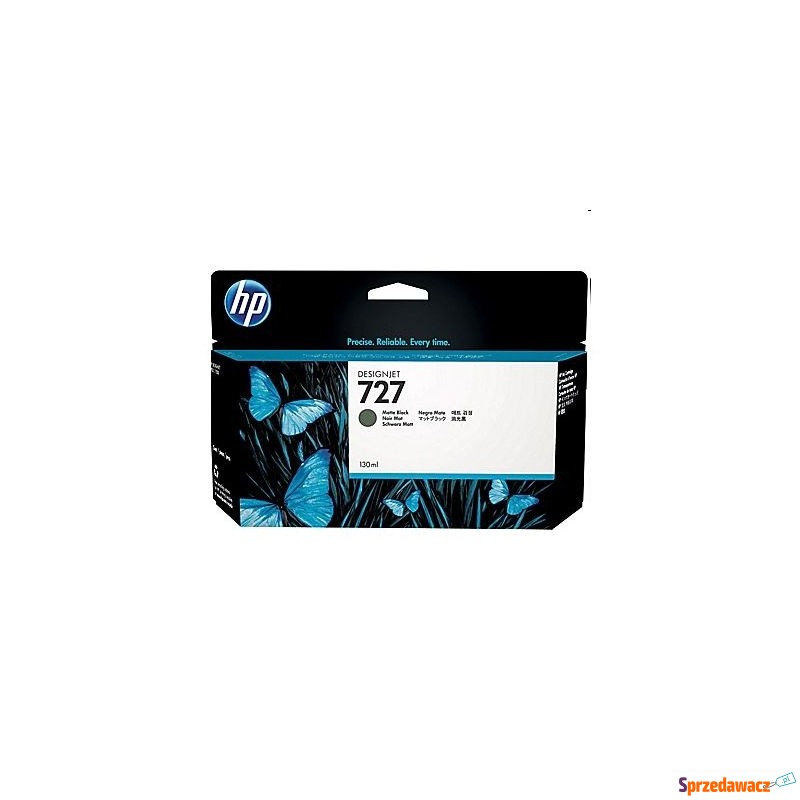 Tusz Oryginalny HP 727 XL (B3P22A) (Czarny) -... - Tusze, tonery - Gdynia