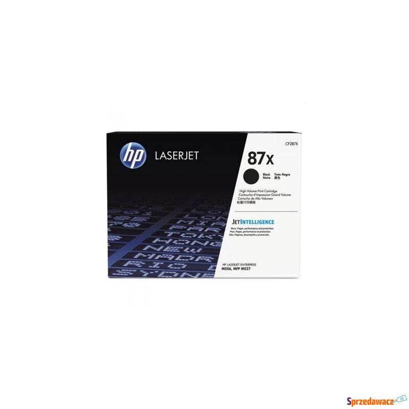 Toner Oryginalny HP 87X (CF287X) (Czarny) - D... - Tusze, tonery - Komorniki