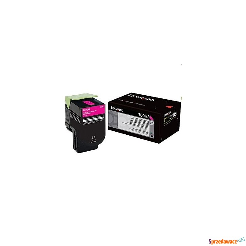 Toner Oryginalny Lexmark 702HM (70C2HM0) (Pur... - Tusze, tonery - Zielona Góra