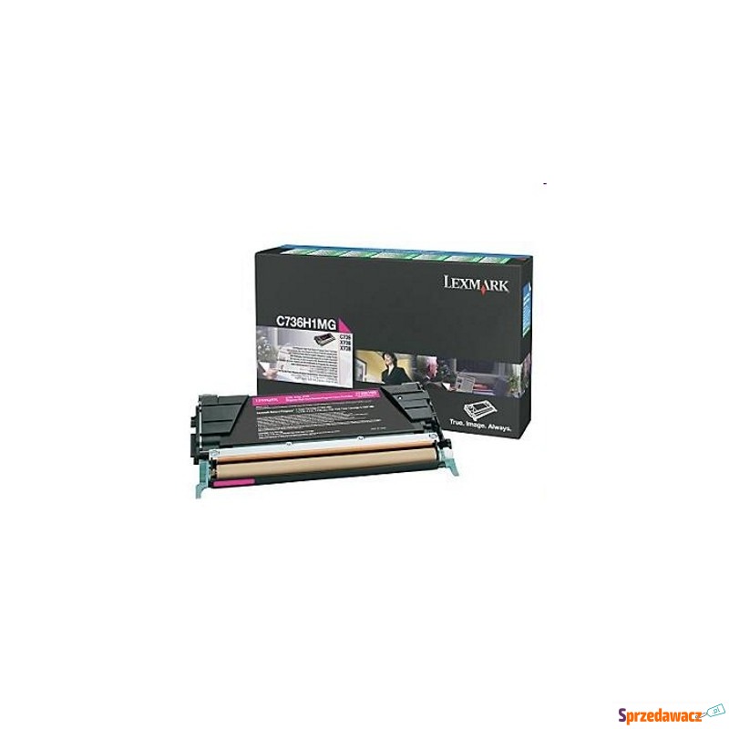 Toner Oryginalny Lexmark C736H1MG (C736H1MG)... - Tusze, tonery - Starachowice