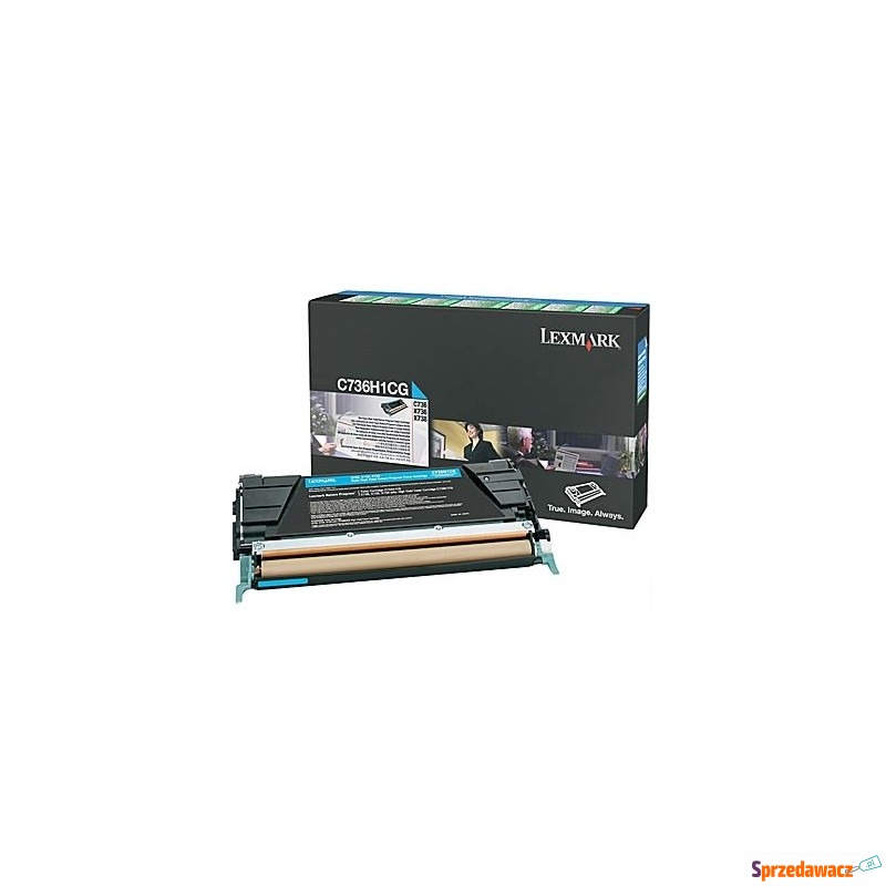 Toner Oryginalny Lexmark C736H1CG (C736H1CG)... - Tusze, tonery - Tarnobrzeg