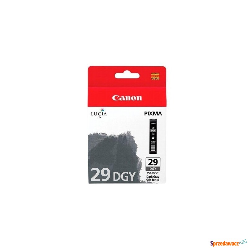 Tusz Oryginalny Canon PGI-29DGY (4870B001) (Ciemny... - Tusze, tonery - Płock