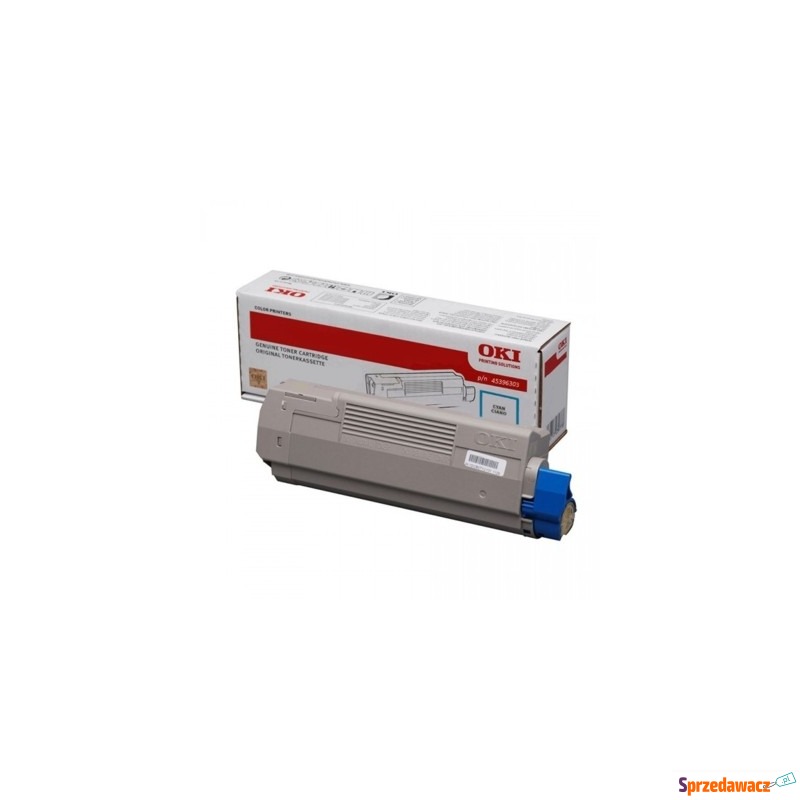 Toner Oryginalny Oki 45396303 (45396303) (Błę... - Tusze, tonery - Bytom