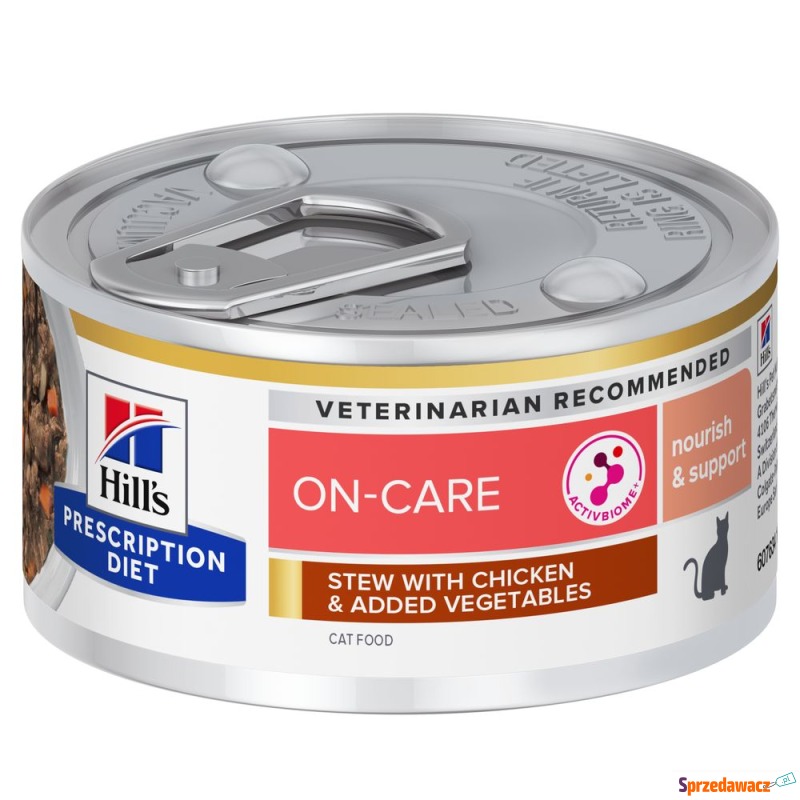 Hill’s Prescription Diet On-Care, kurczak - 48... - Karmy dla kotów - Słupsk