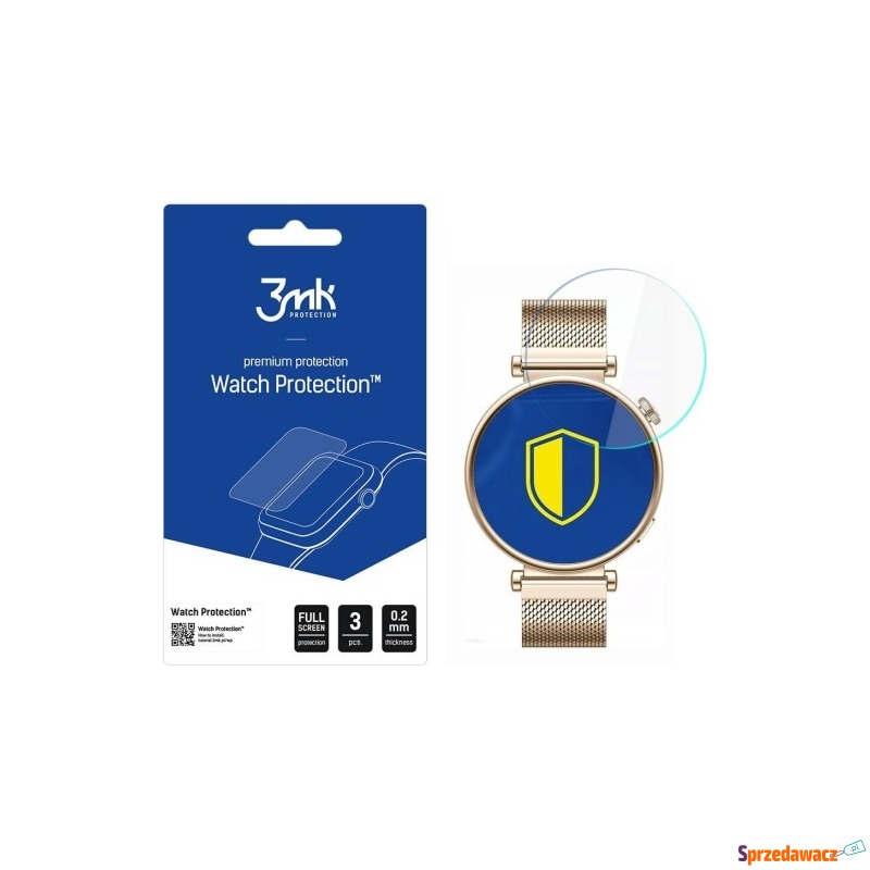 Szkło hybrydowe 3mk Watch Protection do Huawei... - Folie ochronne - Inowrocław