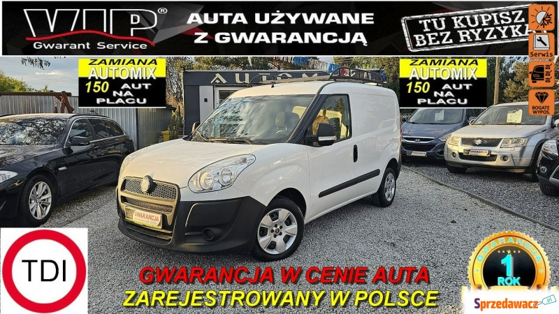Fiat Doblo  Minivan/Van 2012,  1.3 diesel - Na sprzedaż za 23 900 zł - Świdnica