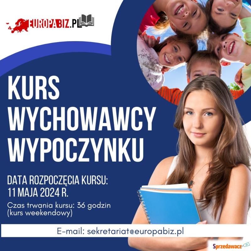 Kurs wychowawcy wypoczynku - Szkolenia, kursy stacjonarne - Szczecin