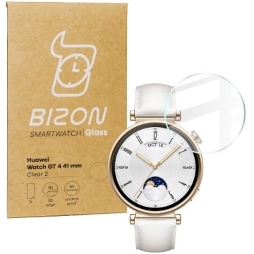 Szkło hartowane Bizon Glass Watch Clear do Huawei Watch GT 4 41 mm