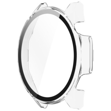 Etui Bizon Case+Glass Watch do Huawei Watch GT 4 46 mm, przezroczyste