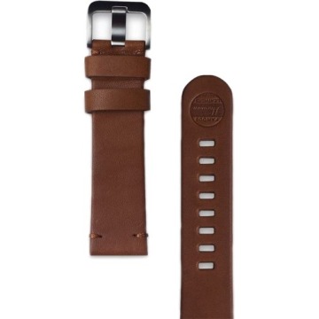 Skórzany pasek Strap Studio Essex 20 mm do Galaxy Watch 6/5 Pro/5/4/3, brązowy