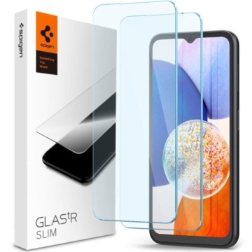 Szkło do etui Spigen Glas.tr Slim 2-Pack do Galaxy A14 4G/5G