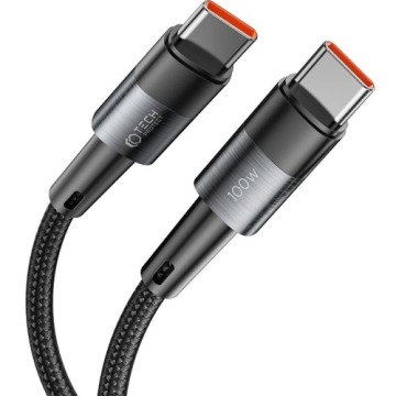 Kabel Tech-Protect UltraBoost USB-C do USB-C 5A 100W PD 3m, szary