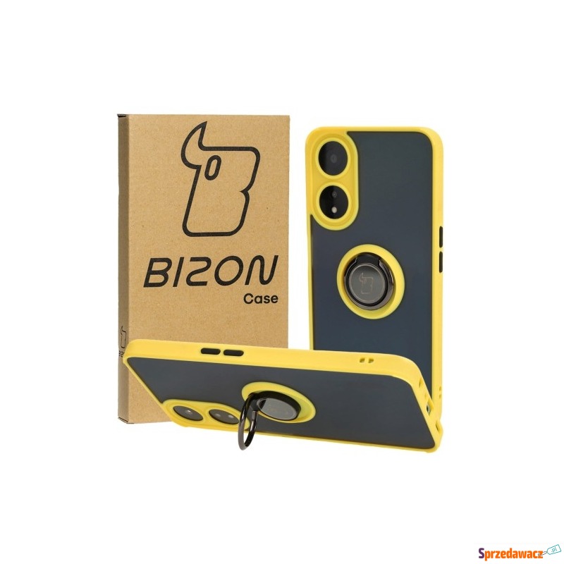 Etui z uchwytem na palec Bizon Case Hybrid Ring... - Etui na telefon - Gdańsk