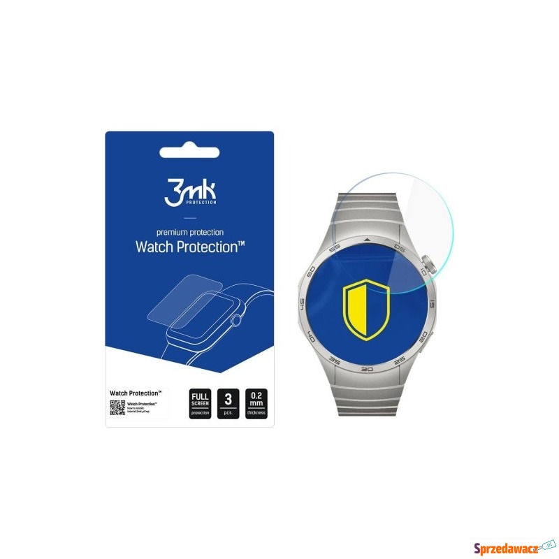 Szkło hybrydowe 3mk Watch Protection do Huawei... - Folie ochronne - Toruń