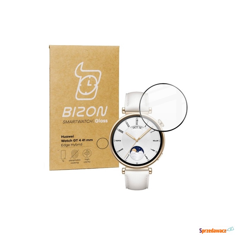 Szkło hybrydowe Bizon Glass Watch Edge Hybrid... - Folie ochronne - Toruń