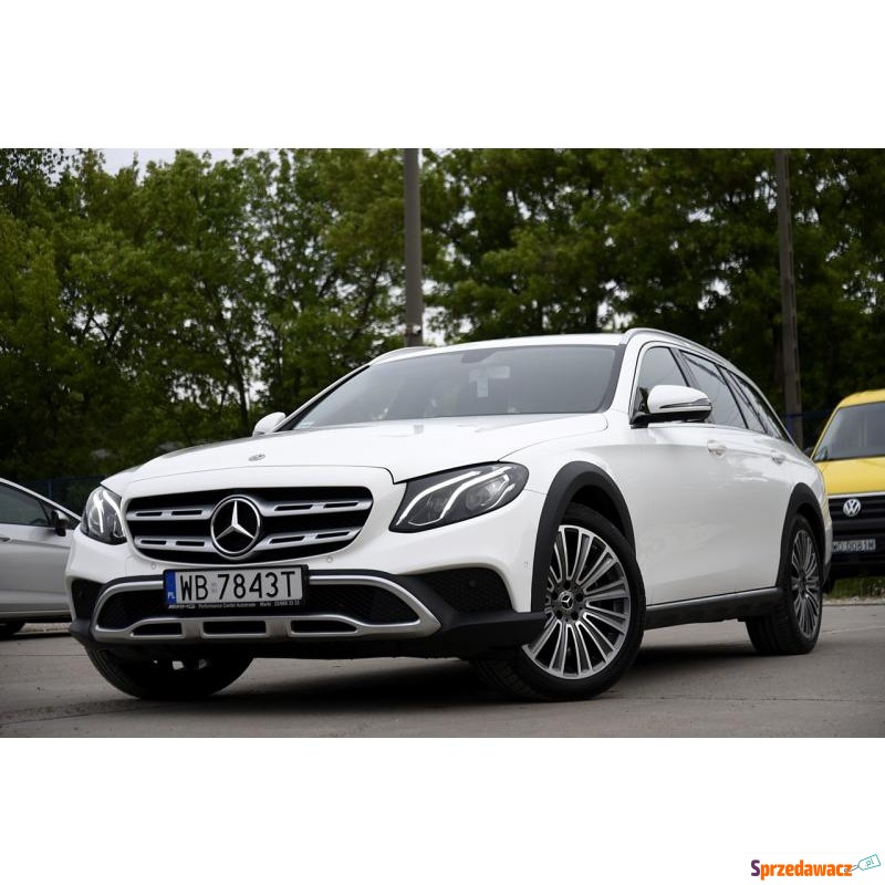 Mercedes E CLASS 2019 prod. SalonPL*Allterain... - Samochody osobowe - Warszawa