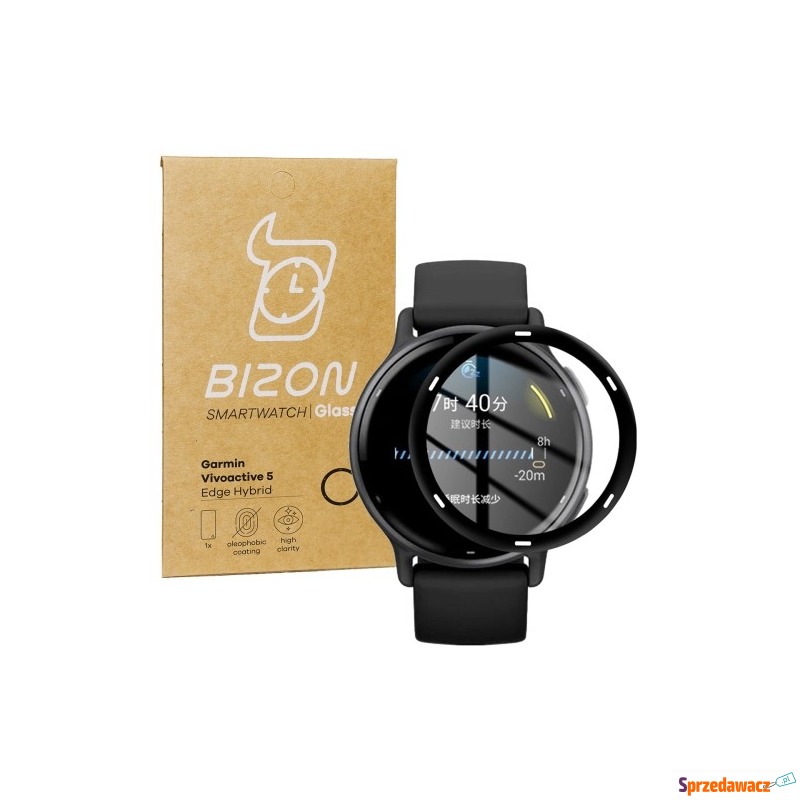 Szkło hybrydowe Bizon Glass Watch Edge Hybrid... - Folie ochronne - Karbowo