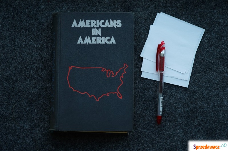 Książka "Americans in America". Autor:... - Książki - Warszawa