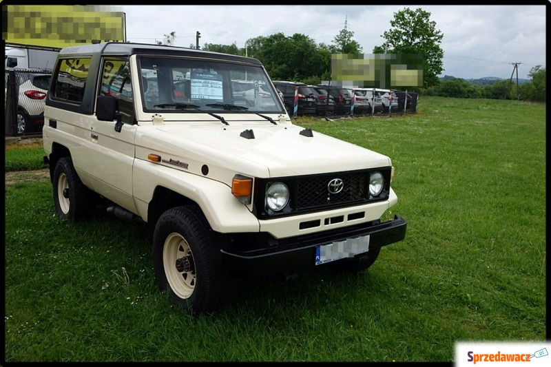 Toyota Land Cruiser  Terenowy 1988,  4.2 diesel - Na sprzedaż za 59 999 zł - Nowy Sącz