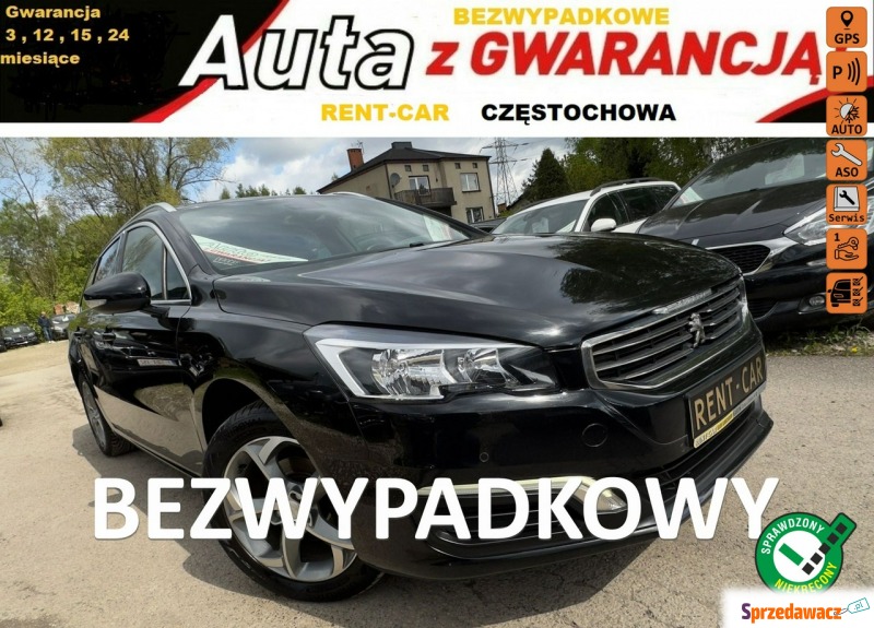 Peugeot 508 - OPŁACONY Bezwypadkowy Klimatronik... - Samochody osobowe - Częstochowa