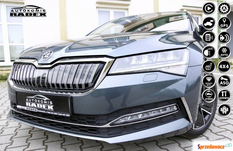 Škoda Superb - iV/4x4/DSG/LED/Kamera/Navi/Pam... - Samochody osobowe - Świebodzin