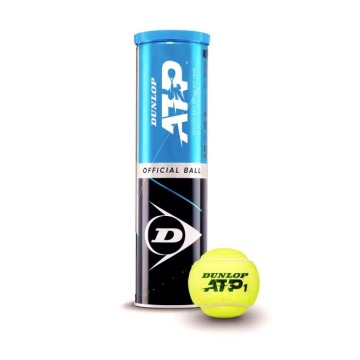 Piłki do tenisa Dunlop atp official ball - puszka, 4 szt.