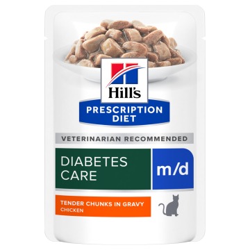 Hill's Prescription Diet m/d, kurczak - 24 x 85 g