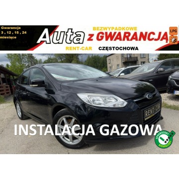 Ford Focus - 1.6i+Gaz*105PS OPŁACONY Bezwypadkowy Klima Serwis GWARANCJA24Miesiące