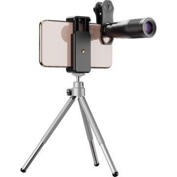 Obiektyw / soczewka / teleskop Apexel na aparat smartfona ze statywem, makro 22X