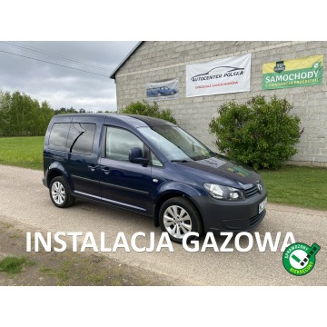 Volkswagen Caddy - 2.0 MPI 109 KM  5 osobowy Nowy rozrząd Nowa instalacja LPG