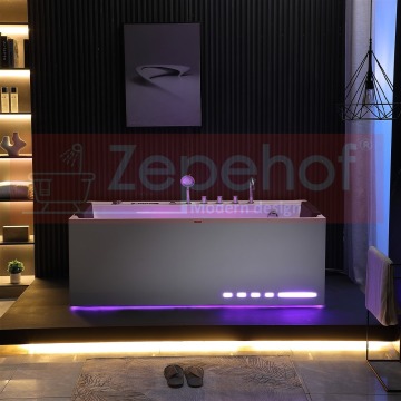 Wanna z hydromasażem EBX-D710 prostokątna 170cmx80cmx60cm z podgrzewaczem+pilot