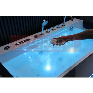 Wanna z hydromasażem EBX-D710 prostokątna 170... - Wanny - Grabówka - zdjęcie 6