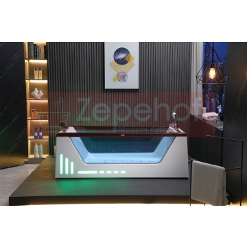 Wanna z hydromasażem BC-607 prostokątna 174cm x88cm x61cm +Ambiente z podgrze