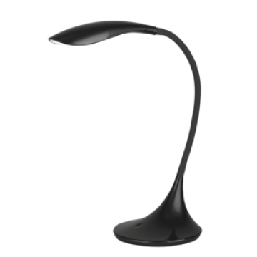 Lampa lampka stołowa oprawa biurkowa Rabalux Dominic 1x4,5W LED czarny 4164