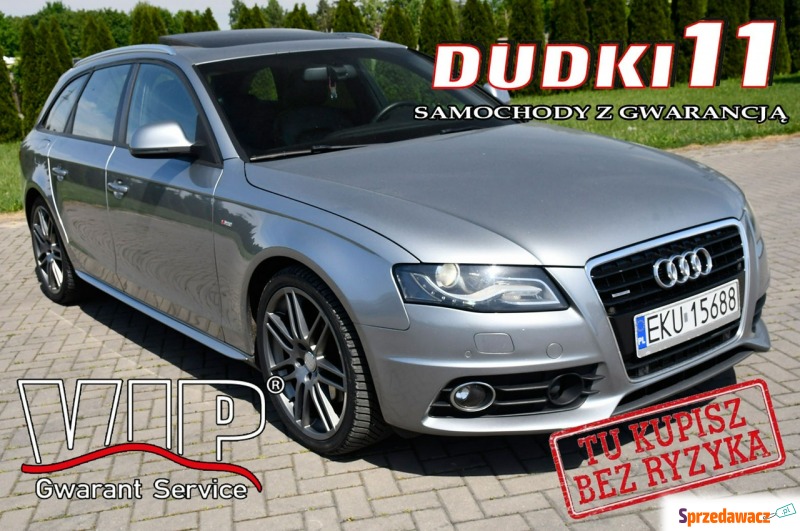 Audi A4 - 3,0tdi Quattro. Navi.Klimatr 2 str.... - Samochody osobowe - Kutno