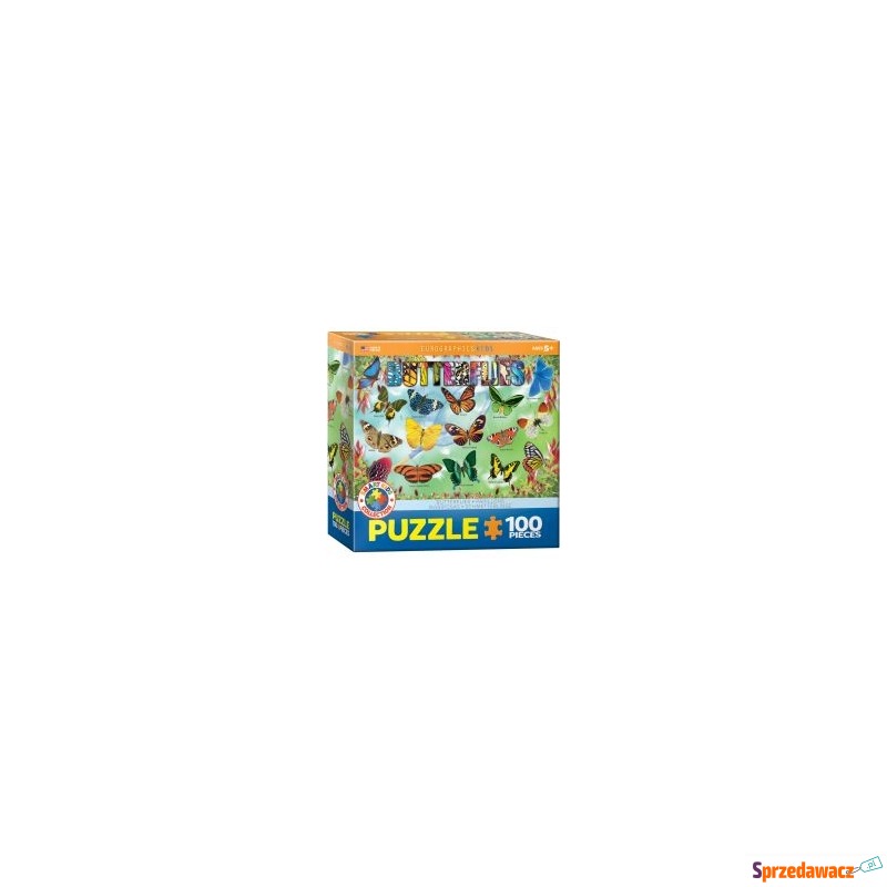  Puzzle 100 el. Smartkids Butterflies Eurographics - Puzzle - Przemyśl