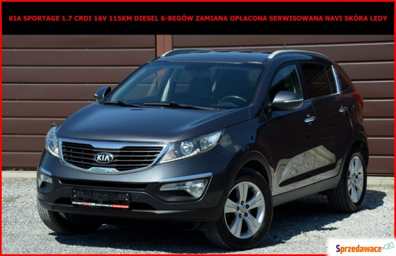 Kia Sportage III 1.7 CRDi 115KM Zamiana Opłacona... - Samochody osobowe - Zamość