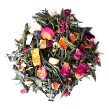 Najlepsza liściasta herbata zielona sypana SENCHA BOŻONARODZENIOWA goździki 100g