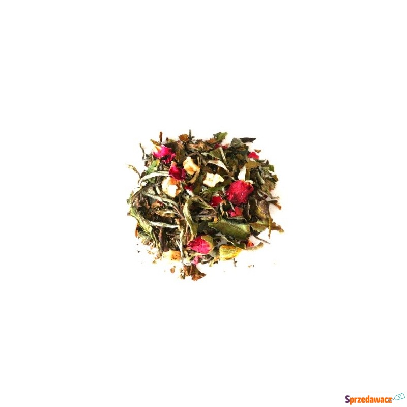 Najlepsza liściasta herbata biała sypana RÓŻA... - Herbata, Yerba Mate - Koszalin