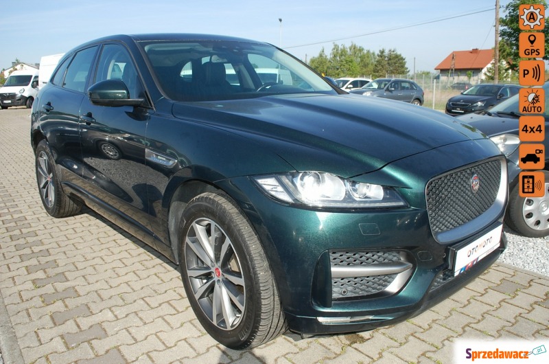 Jaguar F-PACE  SUV 2017,  3.0 diesel - Na sprzedaż za 35 900 zł - Dębica