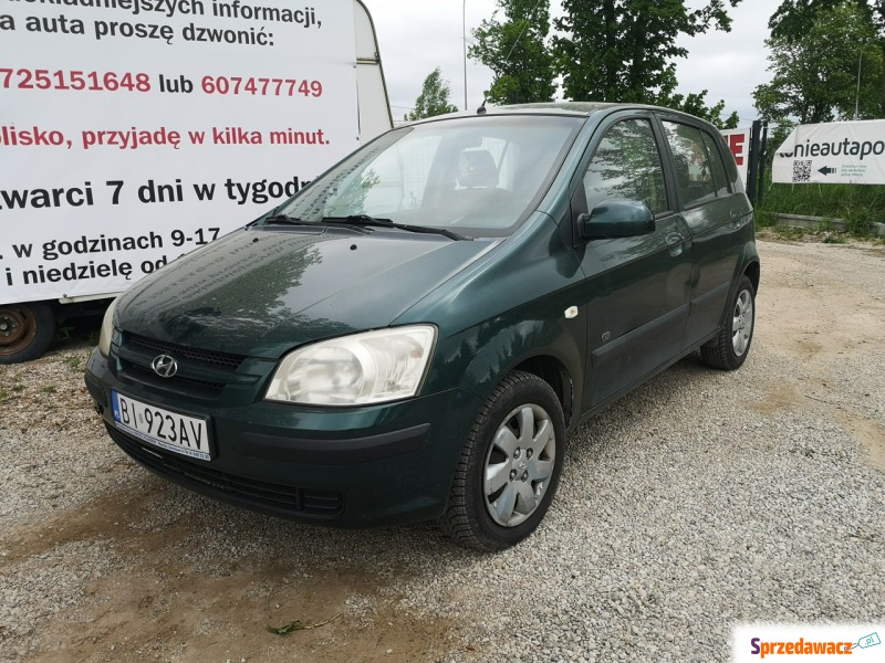 Hyundai Getz - 1.4 crdi oszczędny i niezawodny... - Samochody osobowe - Fasty