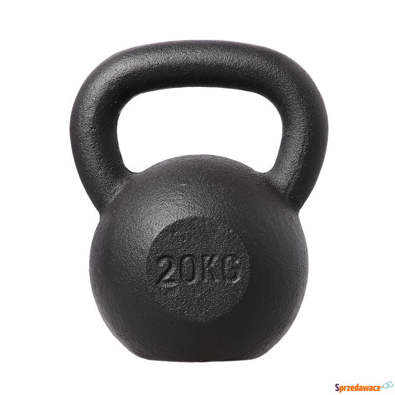 Kettlebell żeliwny HMS kzg20 20 kg - Hantle, sztangi, ciężarki - Ruda Śląska