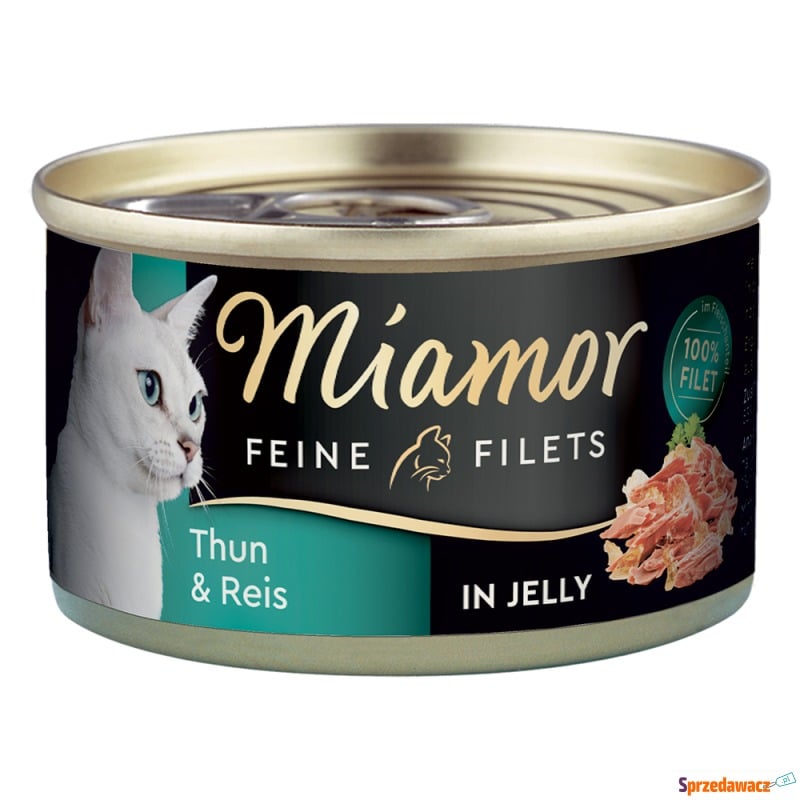 Megapakiet Miamor Feine Filets w puszkach, 24... - Karmy dla kotów - Suwałki