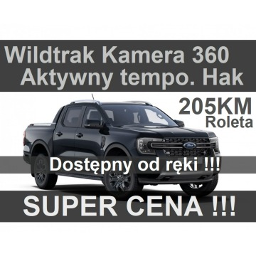 Ford Ranger - Nowy Wildtrak 205KM Hak Kamera 360 Niska Cena 2765 zł od ręki !